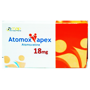 Atomox apex 18 mg ( Atomoxetine ) 30 capsules